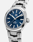 Tag Heuer Link Automatic Blue Dial Silver Steel Strap Watch for Men - WBC2112.BA0603 Authentic Buy Shop Now
