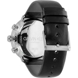 Calvin Klein High Noon Chronograph Blue Dial Black Leather Strap Watch for Men - K8M271CN Authentic Buy Shop Now
