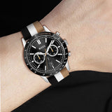 Hugo Boss Allure Chronograph Black Dial Multicolor Nylon Strap Watch for Men - 1513963 Authentic Buy Shop Now