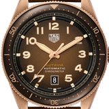 Tag Heuer Autavia Brown Dial Brown Leather Strap Watch for Men - WBE5191.FC8276 Authentic Buy Shop Now