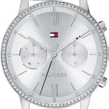 Tommy Hilfiger Blake Diamonds Silver Dial Silver Mesh Bracelet Watch for Women - 1782301 Authentic Buy Shop Now