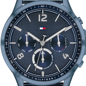 Tommy Hilfiger Harper Quartz Blue Dial Blue Steel Strap Watch For Women - 1782227 Authentic Buy Shop Now