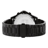 Tommy Hilfiger Henry Chronograph Black Dial Black Steel Strap Watch For Men - 1710478 Authentic Buy Shop Now