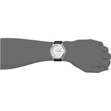 Emporio Armani Dress Quartz White Dial Brown Leather Strap Watch For Men - AR1999 Authentic Buy Shop Now