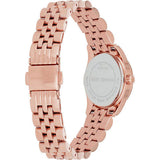 Michael Kors Lexington Quartz White Dial Rose Gold Steel Strap Watch For Women - MK3230 Authentic Buy Shop Now