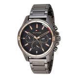 Tommy Hilfiger Mason Grey Dial Grey Steel Strap Watch for Men - 1791790 Authentic Buy Shop Now