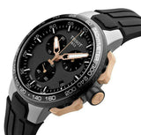 Tissot T Race Cycling Chronograph Black Dial Black Rubber Strap Watch For Men - T111.417.37.441.07 Authentic Buy Shop Now