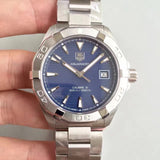 Tag Heuer Aquaracer Automatic Blue Dial Silver Steel Strap Watch for Men - WAY2112.BA0928 Authentic Buy Shop Now