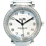 Coach Madison White Dial Silver Steel Strap Watch for Women - 14502396 Authentic Buy Shop Now