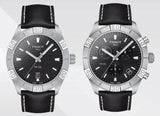 Tissot PR 100 Sport Quartz Black Dial Black Leather Strap Watch For Men - T101.610.16.051.00 Authentic Buy Shop Now
