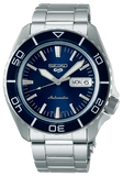 Seiko 5 Sports Automatic Blue Dial Silver Steel Strap Watch for Men - SRPK97K1 Authentic Buy Shop Now