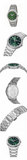 Salvatore Ferragamo F-80 Classic Green Dial Silver Steel Strap Watch for Men - SFDT02123 Authentic Buy Shop Now