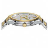 Salvatore Ferragamo Sapphire Silver Dial Two Tone Steel Strap Watch for Men - SFHP00520 Authentic Buy Shop Now