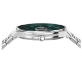 Salvatore Ferragamo Sapphire Bracelet Green Dial Silver Steel Strap Watch For Men - SFHP01224 Authentic Buy Shop Now