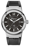 Salvatore Ferragamo F-80 Black Dial Black Rubber Strap Watch For Men - SFHY01322 Authentic Buy Shop Now