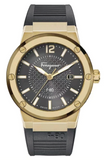 Salvatore Ferragamo F-80 Classic Black Dial Black Rubber Strap Watch for Men - SFHY01621 Authentic Buy Shop Now