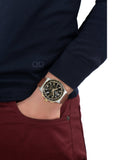 Salvatore Ferragamo 1927 Chrono Analog Black Dial Brown Leather Strap Watch for Men - SFKZ00323 Authentic Buy Shop Now