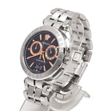 Versace Aion Chronograph Black Dial Silver Steel Strap Watch For Men - VE1D01019 Authentic Buy Shop Now