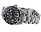 Seiko Prospex 1965 Modern Re Interpretation Automatic Black Dial Silver Steel Strap Watch For Men - SPB143J1 Authentic Buy Shop Now