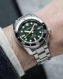 Seiko Prospex 140th Anniversary Limited Divers Green Dial Silver Steel Strap Watch For Men - SPB207J1 Authentic Buy Shop Now