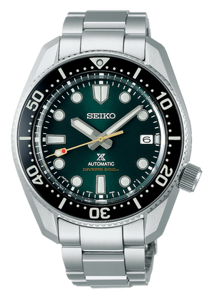 Seiko Prospex 140th Anniversary Limited Edition Automatic Scuba Divers Green Dial Silver Steel Strap Watch for Men - SPB207J1 Authentic Buy Shop Now