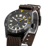 Seiko Prospex Black Series 1965 Limited Edition Black Dial Brown NATO Strap Watch For Men - SPB253J1 Authentic Buy Shop Now