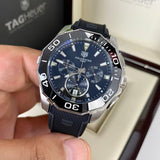 Tag Heuer Aquaracer Black Dial Watch for Men - CAY111A.FT6041 Authentic Buy Shop Now