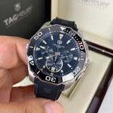 Tag Heuer Aquaracer Blue Dial Watch for Men - CAY111B.FT6041 Authentic Buy Shop Now