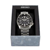 Seiko 5 Sports Automatic Day Date Black Dial Silver Steel Strap Watch for Men - SRPD55K1 Authentic Buy Shop Now