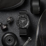 Seiko 5 Sports Automatic Black Dial Black NATO Strap Watch For Men - SRPD79K1 Authentic Buy Shop Now