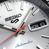 Seiko 5 Sports Special Edition Silver Dial Silver Steel Strap Watch For Men - SRPK09K1 Authentic Buy Shop Now