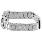 Seiko 5 Sports SKX Midi Automatic Teal Dial Silver Steel Strap Watch For Men - SRPK33K1 Authentic Buy Shop Now