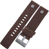 Diesel Mini Daddy Analog Blue Dial Brown Leather Strap Watch For Men - DZ7339 Authentic Buy Shop Now
