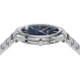 Salvatore Ferragamo Sapphire Blue Dial Silver Steel Strap Watch for Men - SFHP006-20 Authentic Buy Shop Now