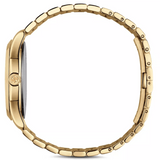 Gucci G Timeless Gold Dial Gold Steel Strap Watch For Women - YA126553 Authentic Buy Shop Now