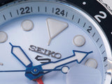 Seiko 5 Sports Automatic GMT SKX Sports Style Asia Exclusive Limited Edition Ice Blue Dial Silver Steel Strap Watch For Men - SSK029K1 Authentic Buy Shop Now