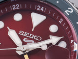 Seiko 5 Sports Thong Sia Limited Edition Red Dial Silver Steel Strap Watch For Men - SSK031K1 Authentic Buy Shop Now