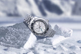 Seiko Prospex Sea Arctic Ocean GMT Limited Edition Silver Dial Silver Steel Strap Watch For Men - SPB439J1 Authentic Buy Shop Now