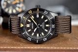 Seiko Prospex Black Series 1965 Limited Edition Black Dial Brown NATO Strap Watch For Men - SPB253J1 Authentic Buy Shop Now