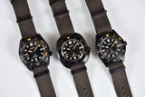 Seiko Prospex Black Series 1965 Limited Edition Black Dial Brown NATO Strap Watch For Men - SPB253J1 Authentic Buy Shop Now