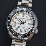 Seiko Prospex Sea Arctic Ocean GMT Limited Edition Silver Dial Silver Steel Strap Watch For Men - SPB439J1 Authentic Buy Shop Now