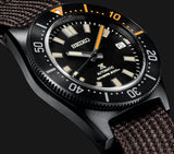 Seiko Prospex Black Series 1965 Limited Edition Black Dial Brown NATO Strap Watch For Men - SPB253J1 Authentic Buy Shop Now