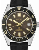 Seiko Prospex 1965 Diver's Modern Re-Interpretation Automatic Brown Dial Black Rubber Strap Watch For Men - SPB147J1 Authentic Buy Shop Now