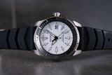 Seiko Shogun Prospex Titanium Divers Automatic White Dial Black Rubber Strap Watch For Men - SPB191J1 Authentic Buy Shop Now