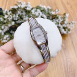 Bulova Crystal Collection Silver Dial Silver Steel Strap Watch for Women - 96L235 Authentic Buy Shop Now