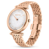 Swarovski Crystalline Wonder Silver Dial Rose Gold Steel Strap Watch for Women - 5656911 Authentic Buy Shop Now
