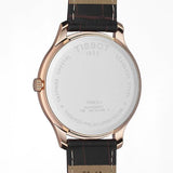 Tissot T Classic Tradition Silver Dial Brown Leather Strap Watch For Men - T063.610.36.038.00 Authentic Buy Shop Now