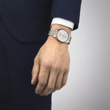 Tissot Le Locle Automatic Cosc Silver Dial Two Tone Steel Strap Watch For Men - T006.407.22.033.00 Authentic Buy Shop Now