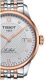 Tissot T Classic Le Locle Powermatic 80 Silver Dial Two Tone Steel Strap Watch For Men - T006.407.22.036.00 Authentic Buy Shop Now