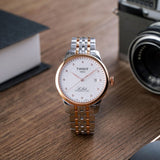 Tissot Le Locle Powermatic 80 Silver Dial Two Tone Steel Strap Watch For Men - T006.407.22.036.01 Authentic Buy Shop Now